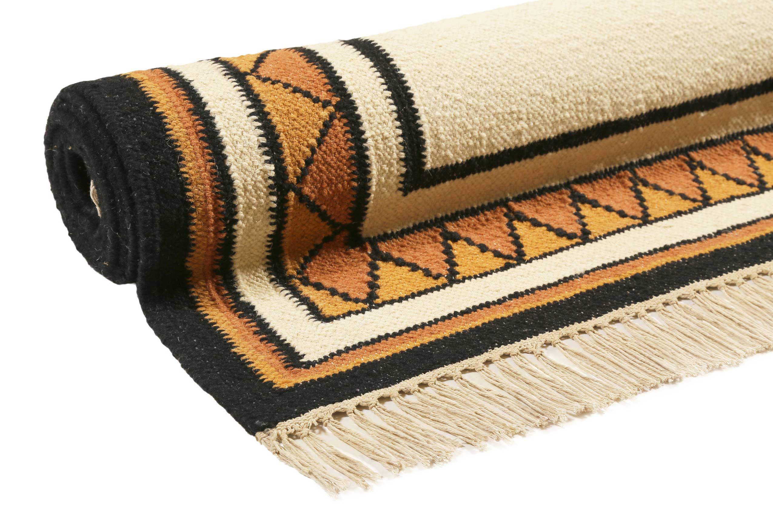 weconhome-afoud-kelim-teppich-beige-terrakotta-wolle image 7