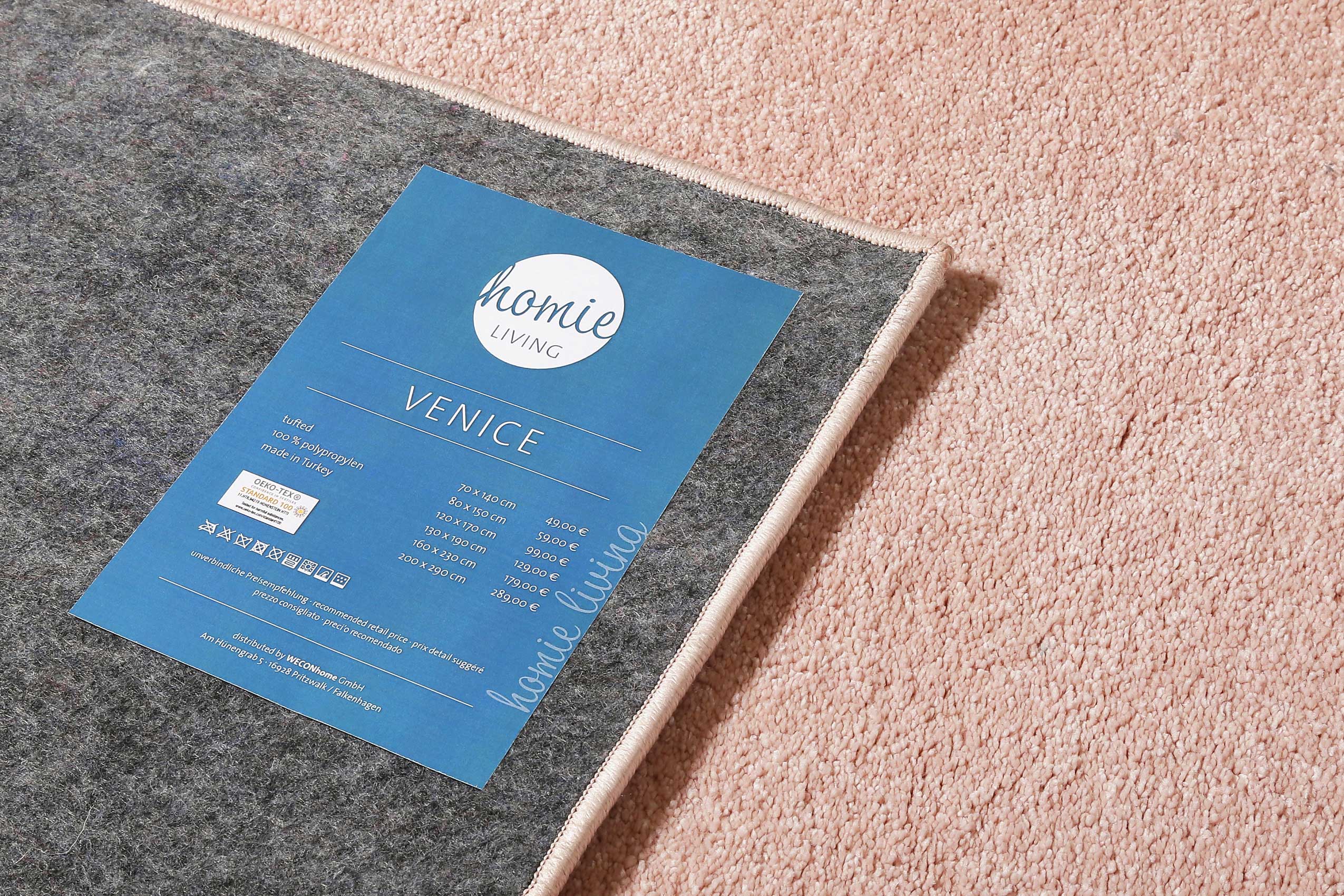 weconhome-homie-living-venice-kurzflor-teppich-rosa image 4