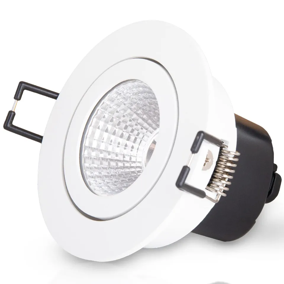 paco-home-led-einbaustrahler-schwenkbar-deckenspot-wei image 1