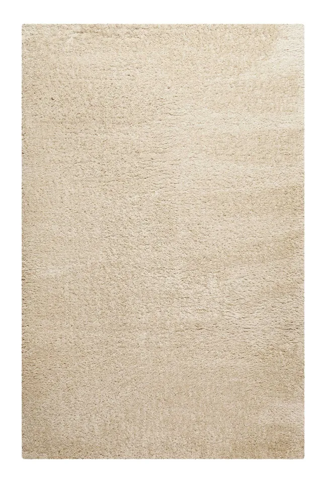 weconhome-basic-smilla-hochflor-teppich-beige-eckig image 1