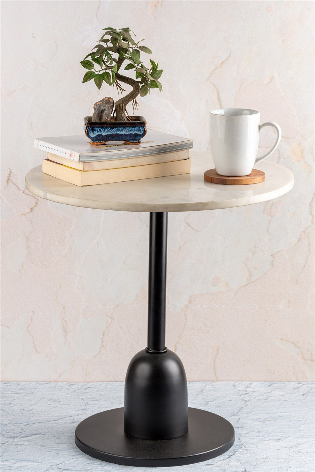 kayoom-beistelltisch-gordon-125-marmorplatte-industriedesign-handgefertigt image 2
