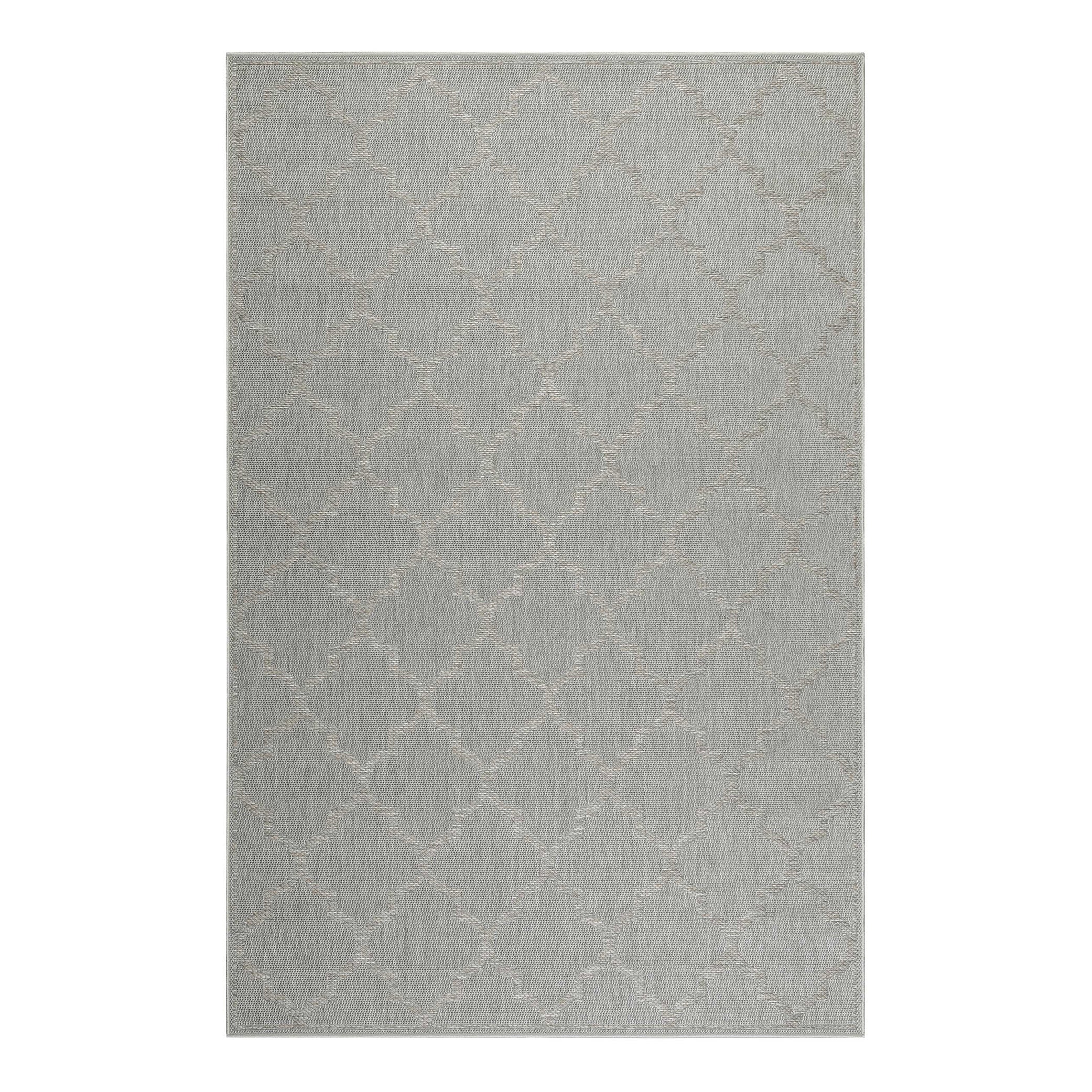 weconhome-outdoor-teppich-gleamy-grau-silber-120x170-cm image 1