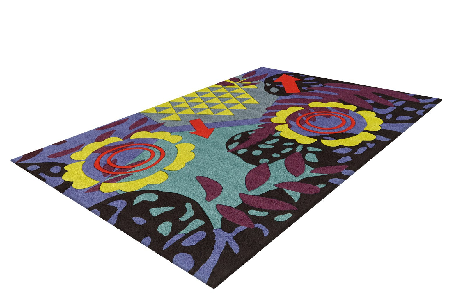kayoom-spirit-3136-kurzflorteppich-modernes-design-pflegeleichtes-acryl-polyeste image 4
