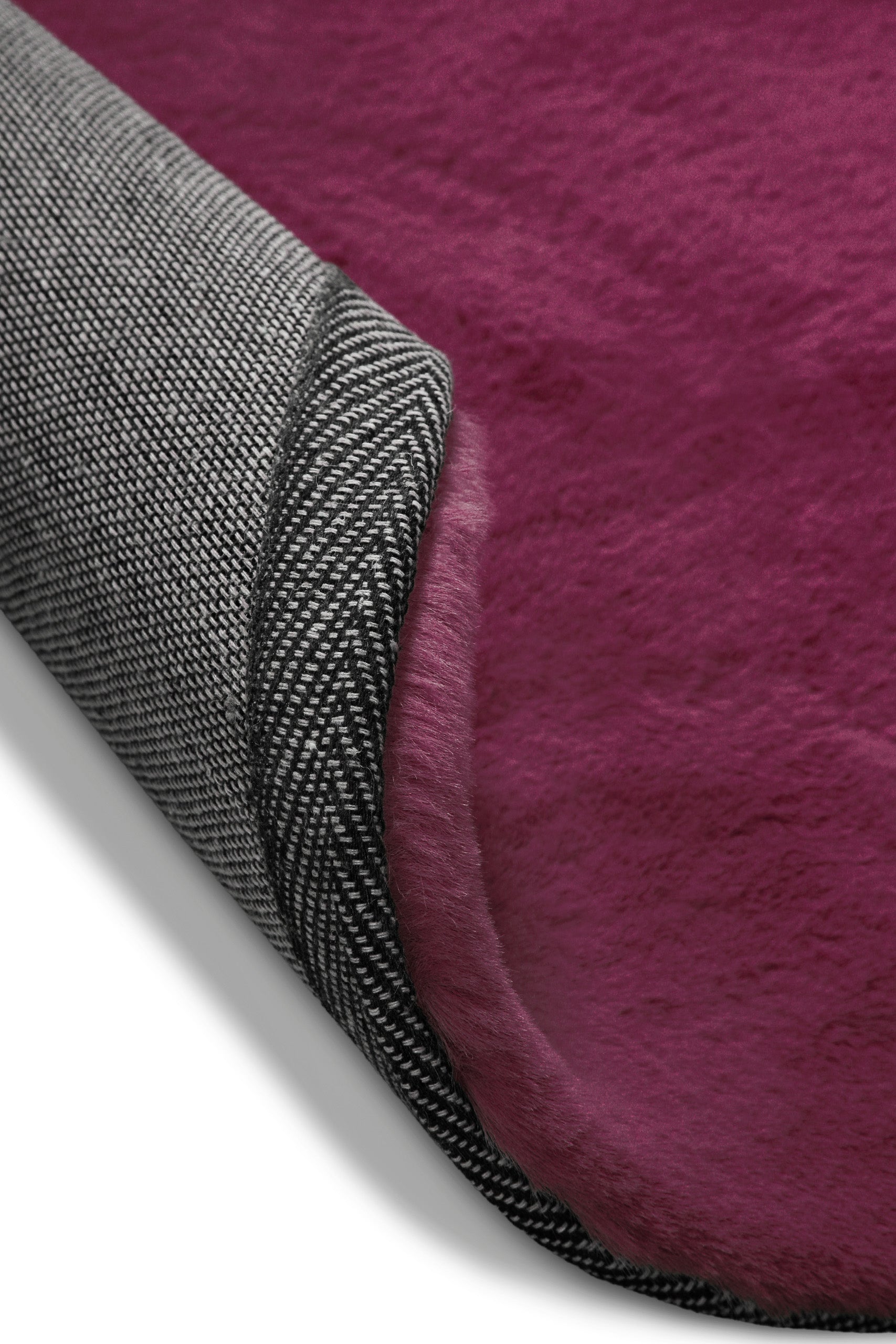 weconhome-basics-anna-kunstfell-teppich-rund-violett image 7