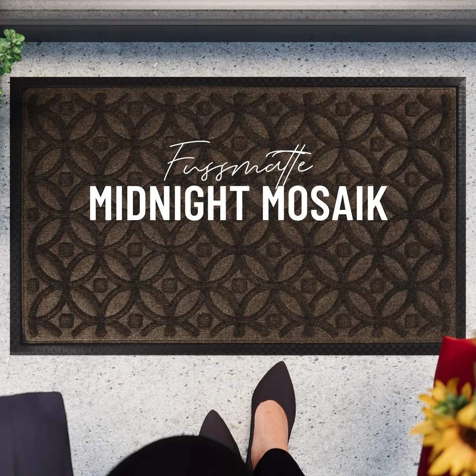 weconhome-midnight-mosaic-fu-matte-braun-waschbar image 1