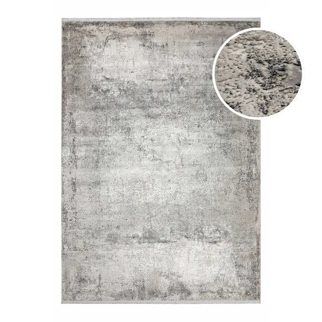 weconhome-upperground-oasis-vintage-teppich-grau-sand-beige image 1