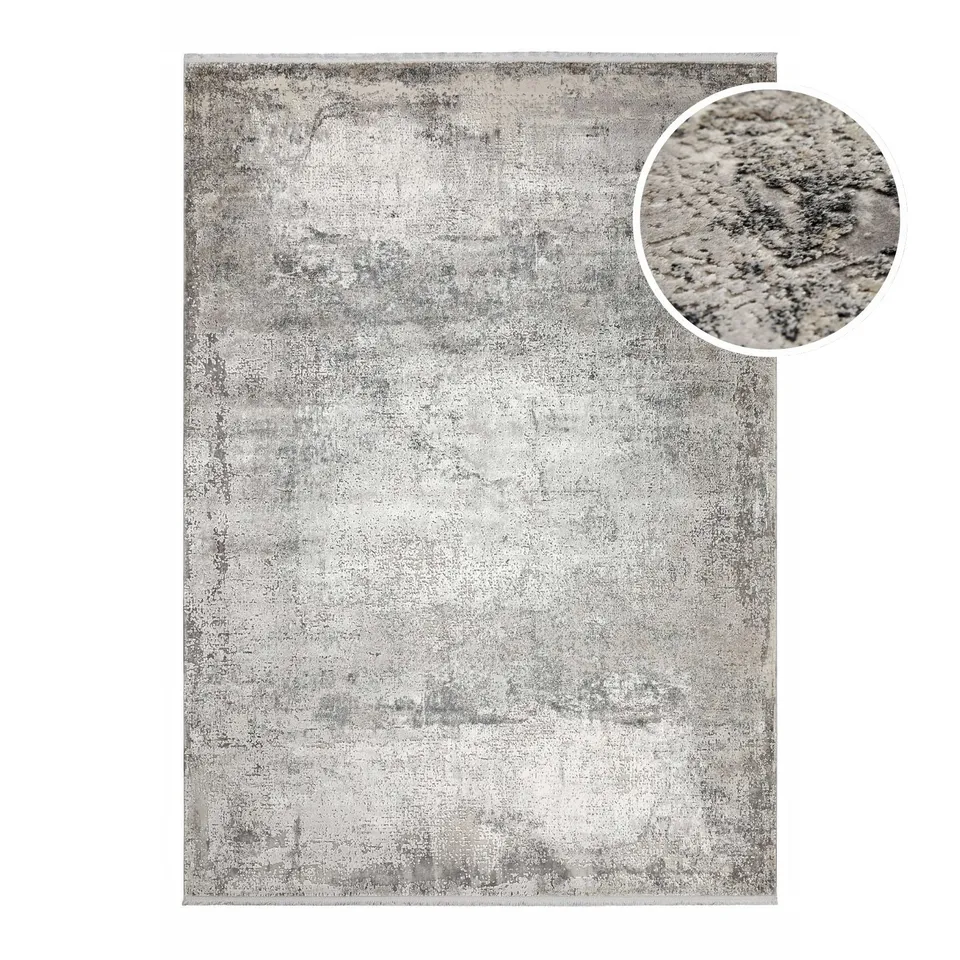 weconhome-upperground-oasis-vintage-teppich-grau-sand-beige image 1