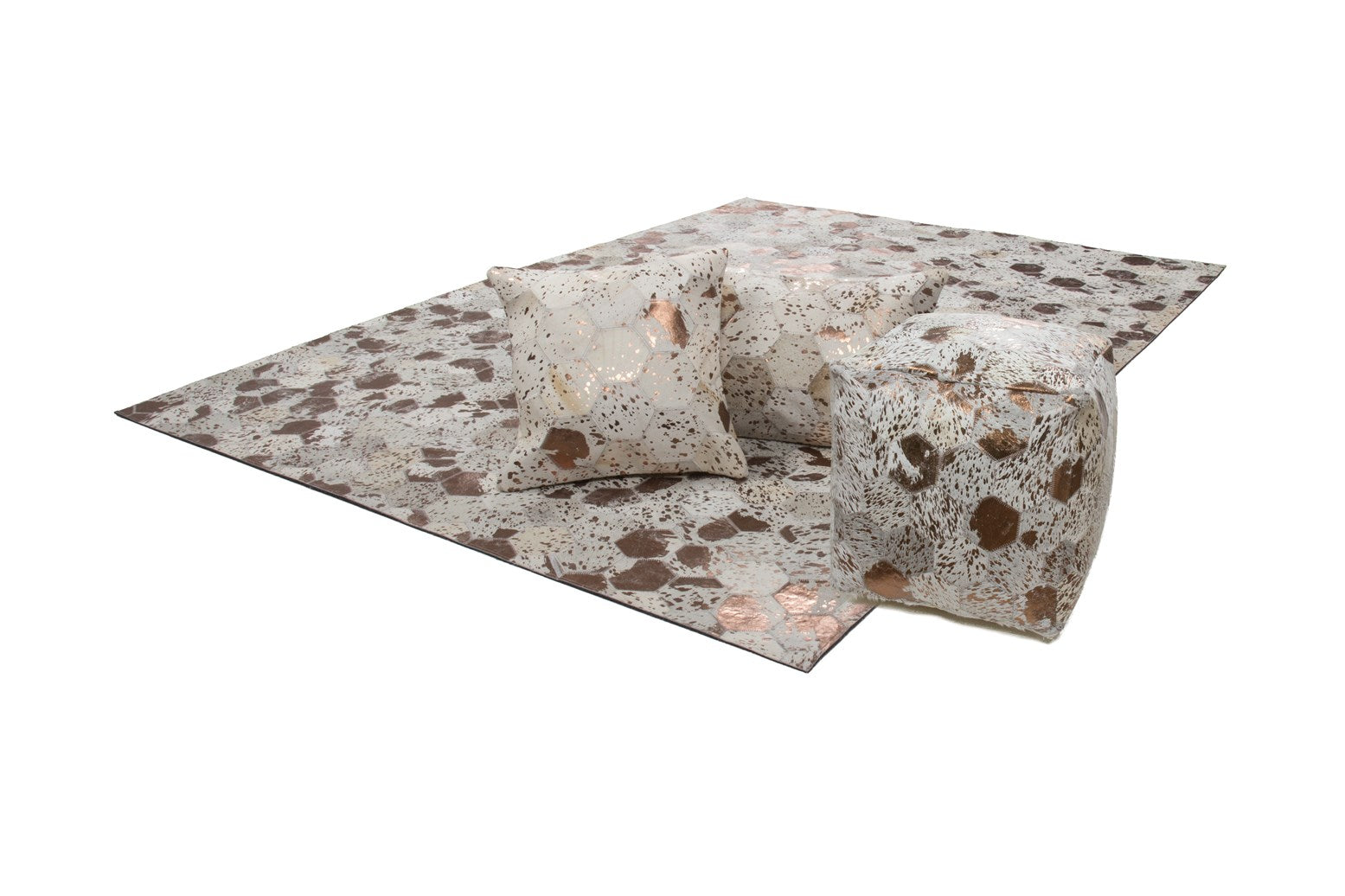 kayoom-spark-pouf-210-sitzkissen-aus-leder-wabenmuster-pflegeleicht-strapazierf- image 2