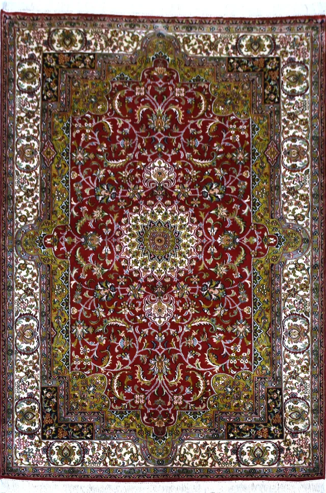 kayoom-kashan-8251-multi-130x189-cm-b-no-297-handgewebter-orient-teppich-superwe image 1