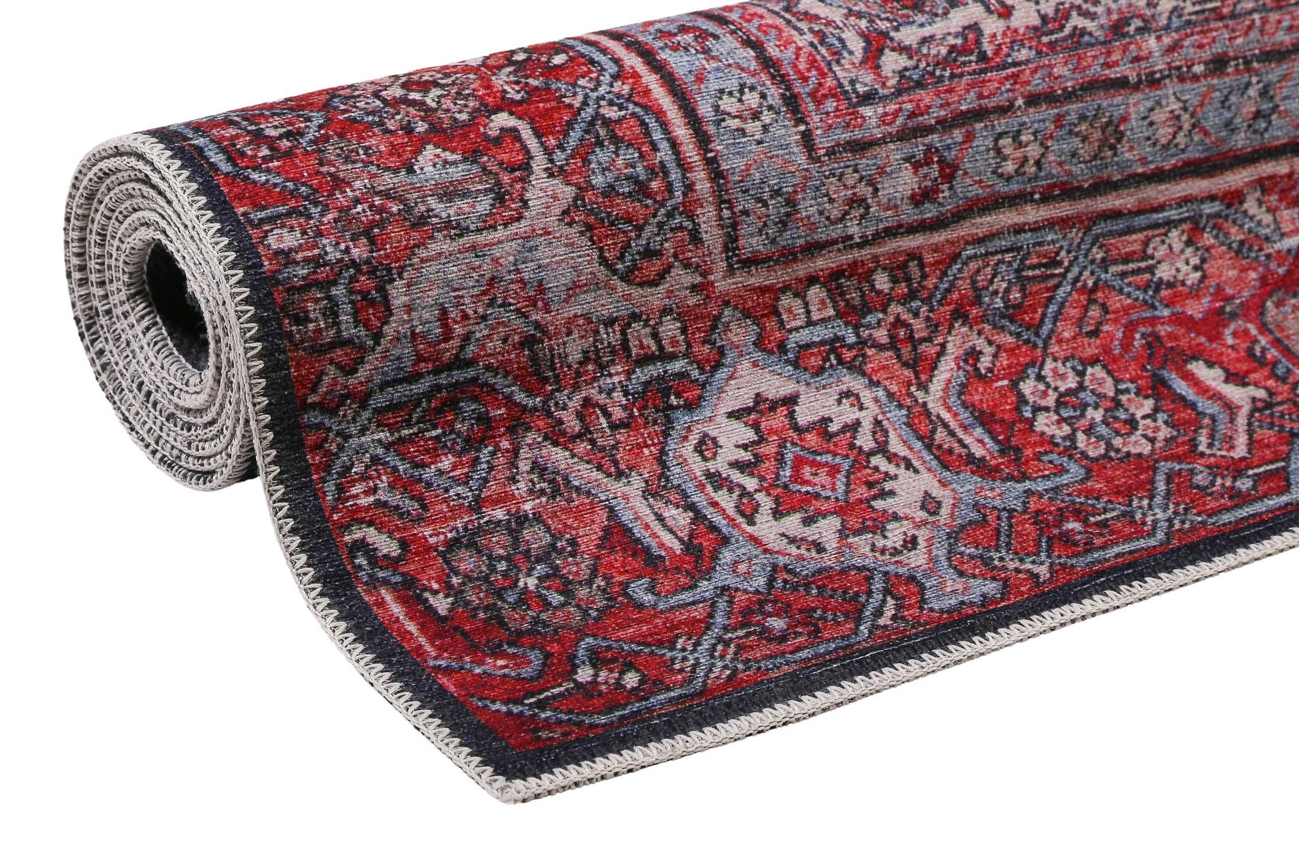 weconhome-vintage-teppich-flashback-rot-blau-gewebt-120x170-cm image 8