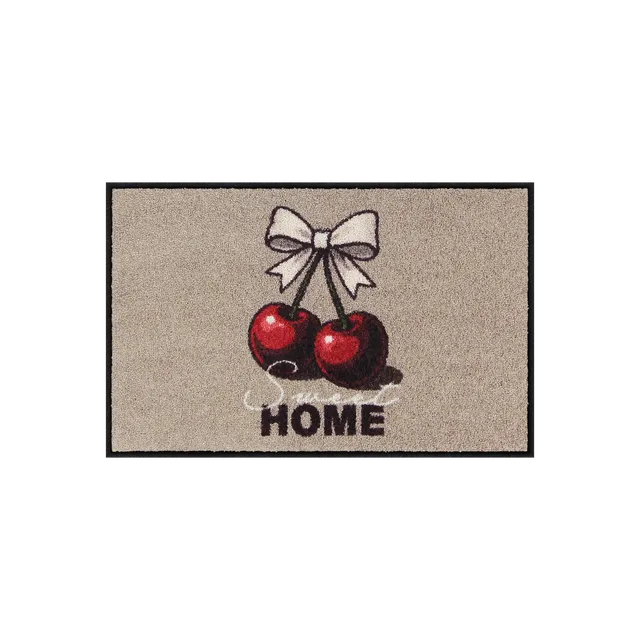 salonloewe-cherry-sweet-beige-eingangsmatte-45-x-70-cm-schlichte-fu-matte-f-r-de image 1
