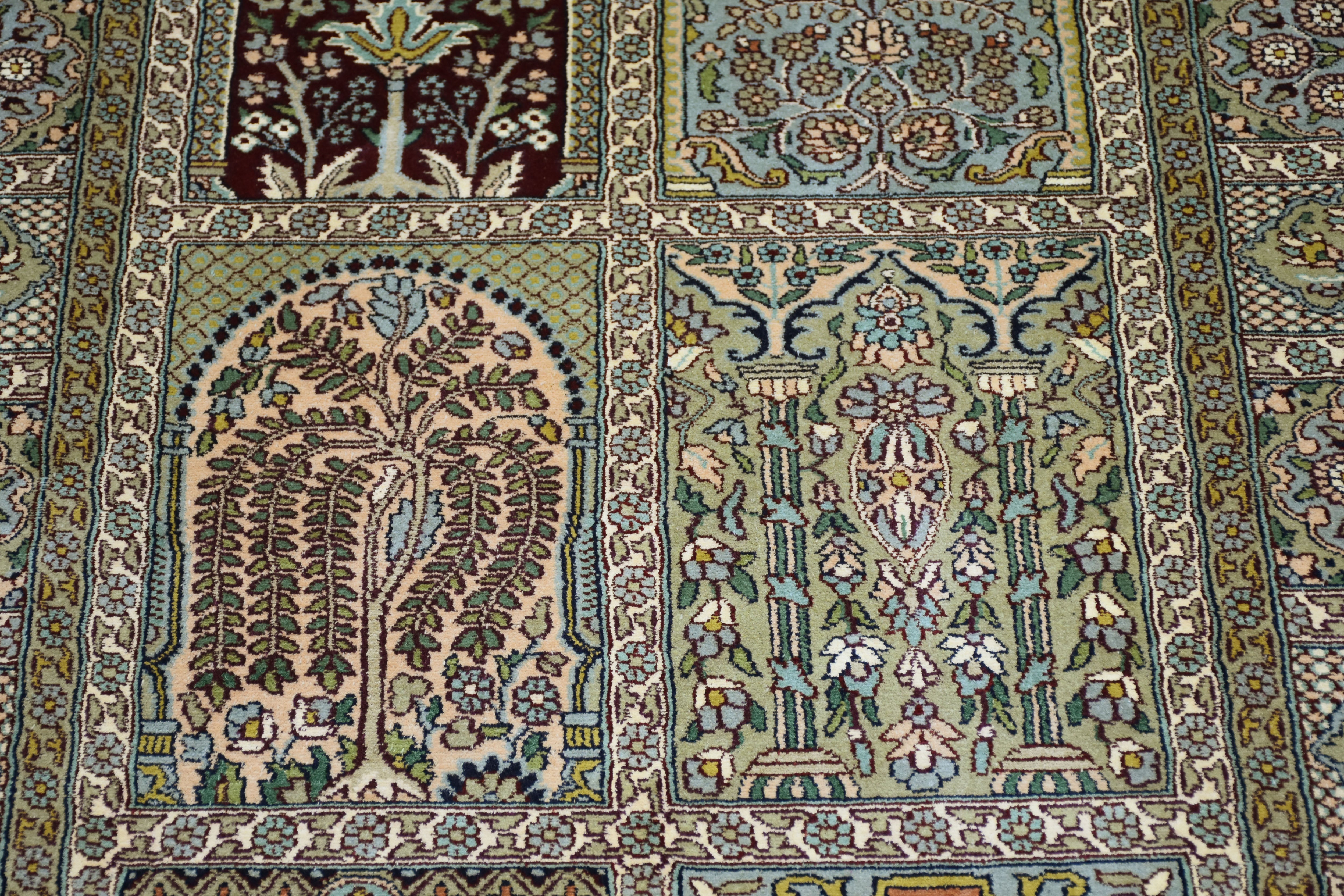 kayoom-hamadan-8450-multi-hochflor-teppich-95x158-cm-handgewebt-orient-design image 4
