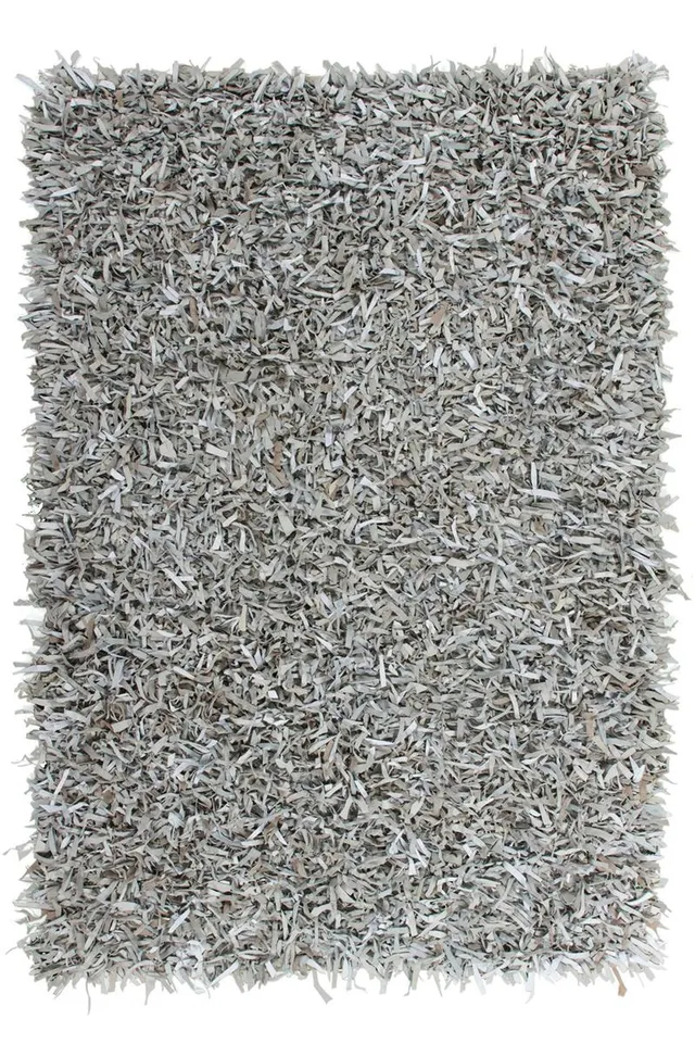 kayoom-terence-310-lederteppich-mit-zotteln-hochflor-aus-100-leder-verschiedene- image 1