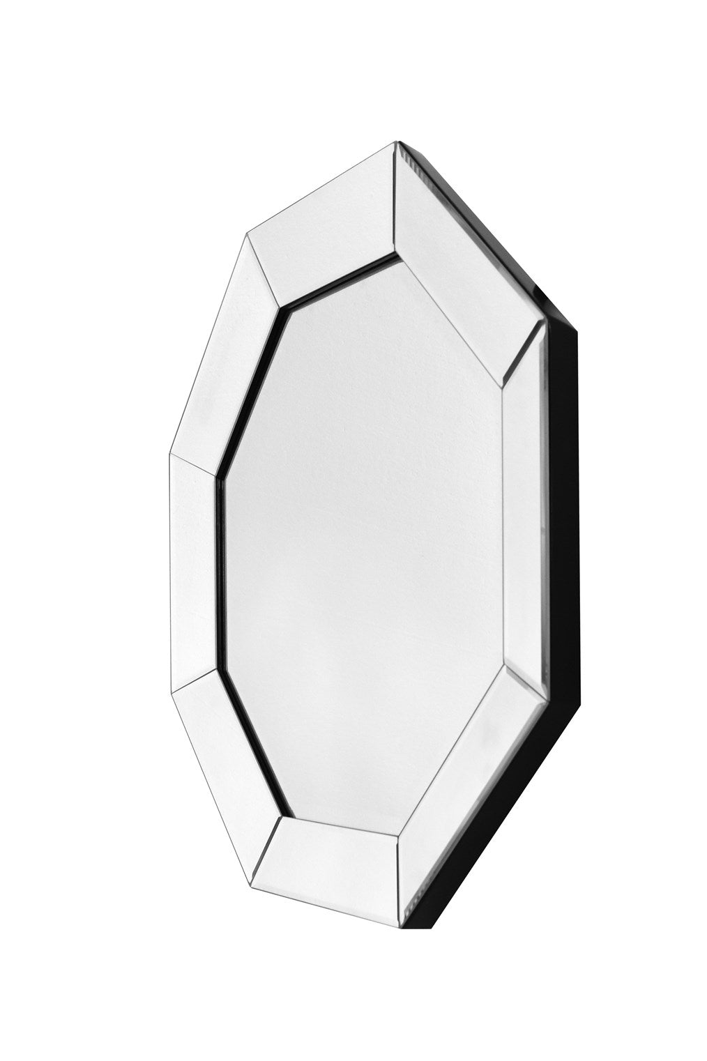 kayoom-kronos-110-wandspiegel-silber-achteckige-oktagon-form-ca-110-cm-durchmess image 2