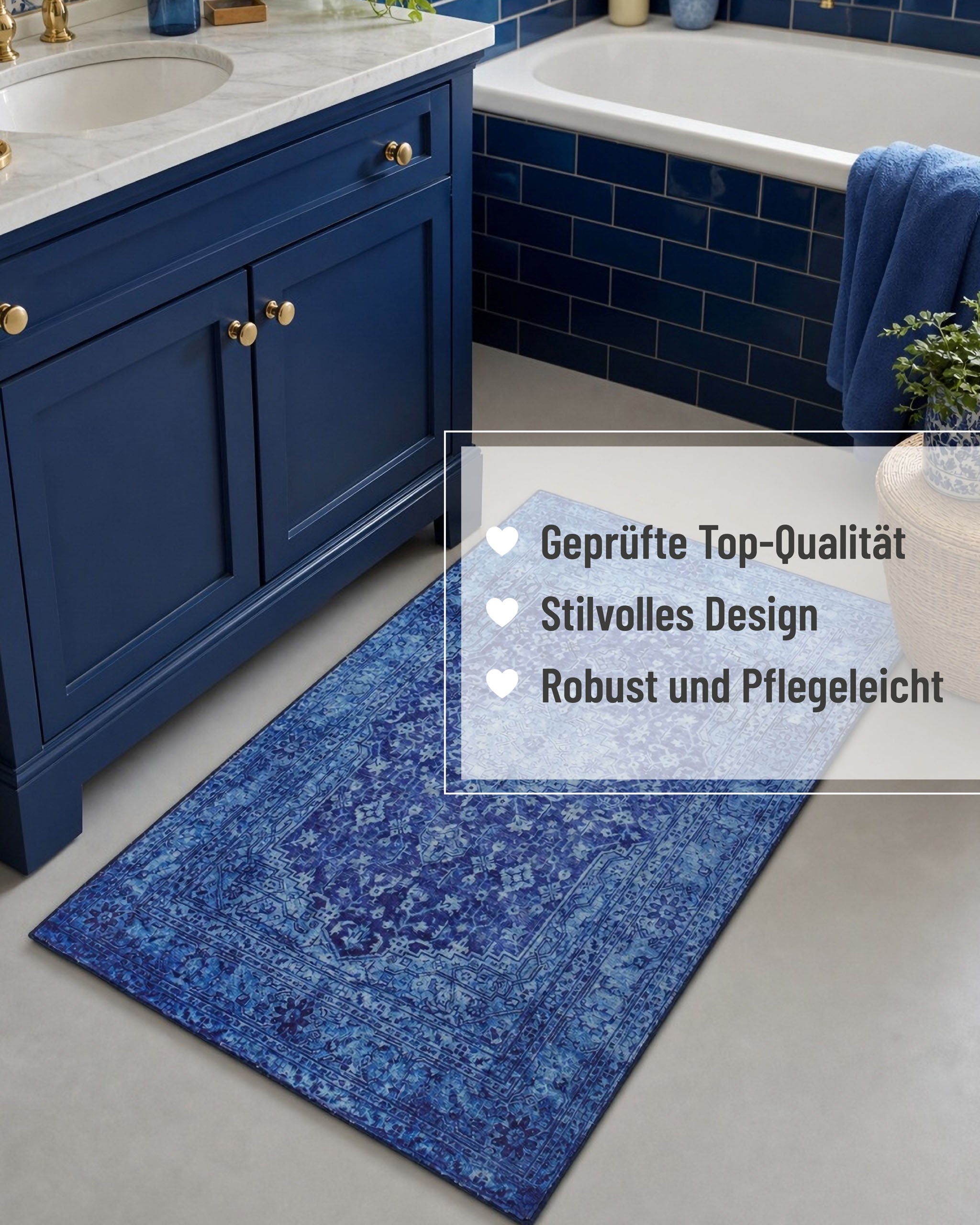 weconhome-badteppich-ralph-blau-multi-orientalischer-vintage-look-mit-antirutsch image 3