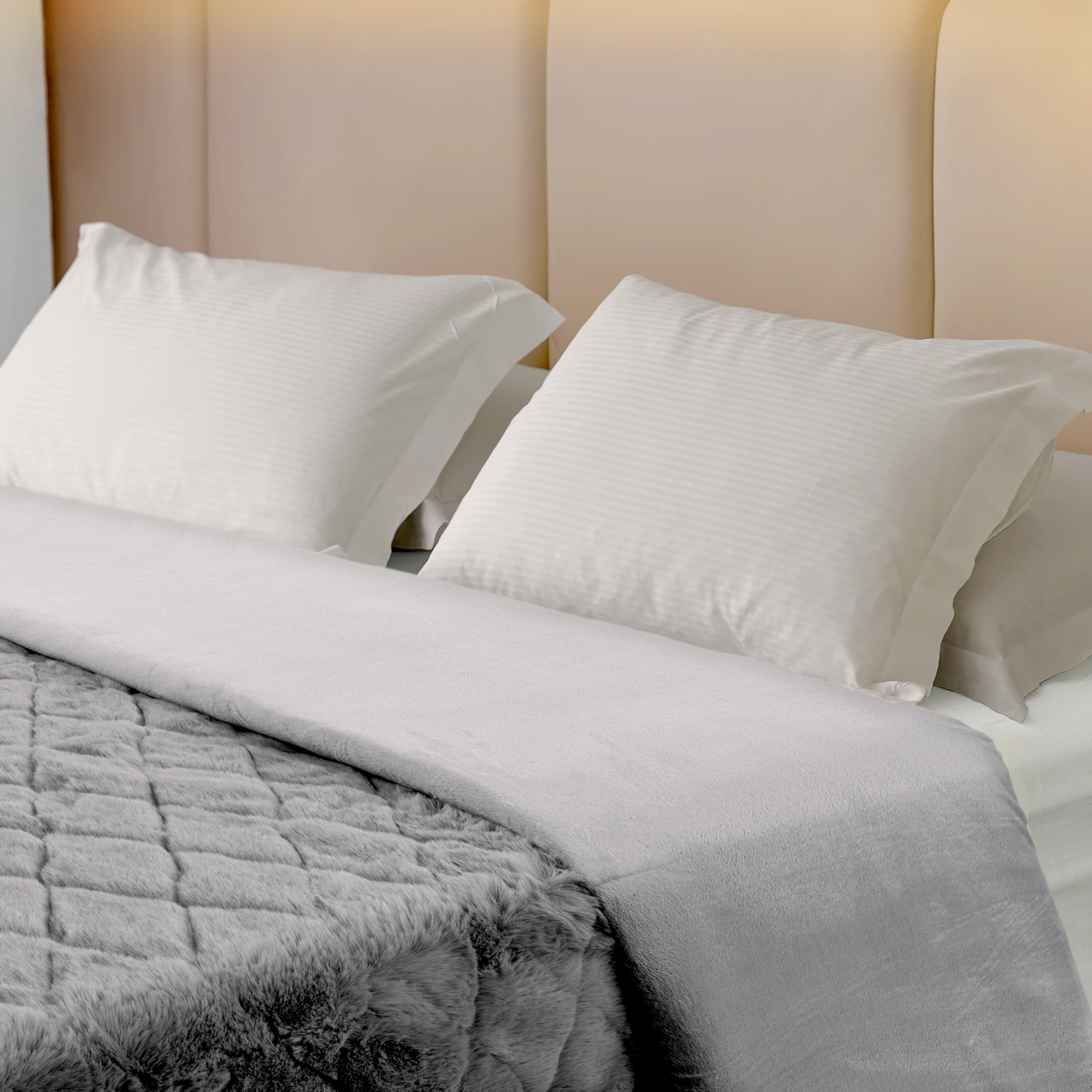 paco-home-kuscheldecke-rautenmuster-150x200cm-grau image 2