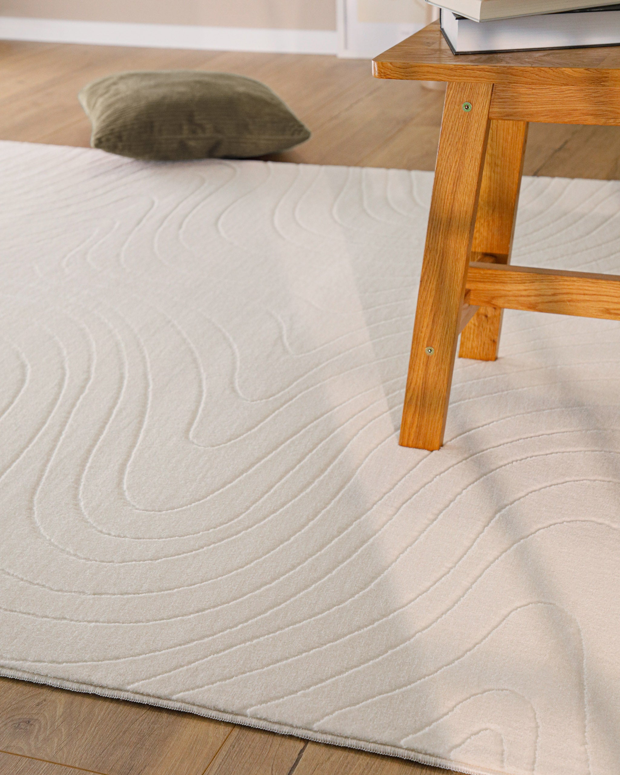 weconhome-kurzflorteppich-nuuk-flow-in-creme-wei-getufteter-naturfaser-teppich-m image 5