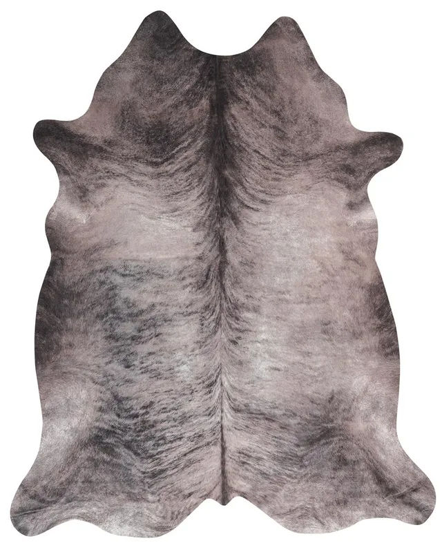 kayoom-sanari-203-kunstfell-grau-155-x-190-cm-veganer-teppich-im-fell-look image 1