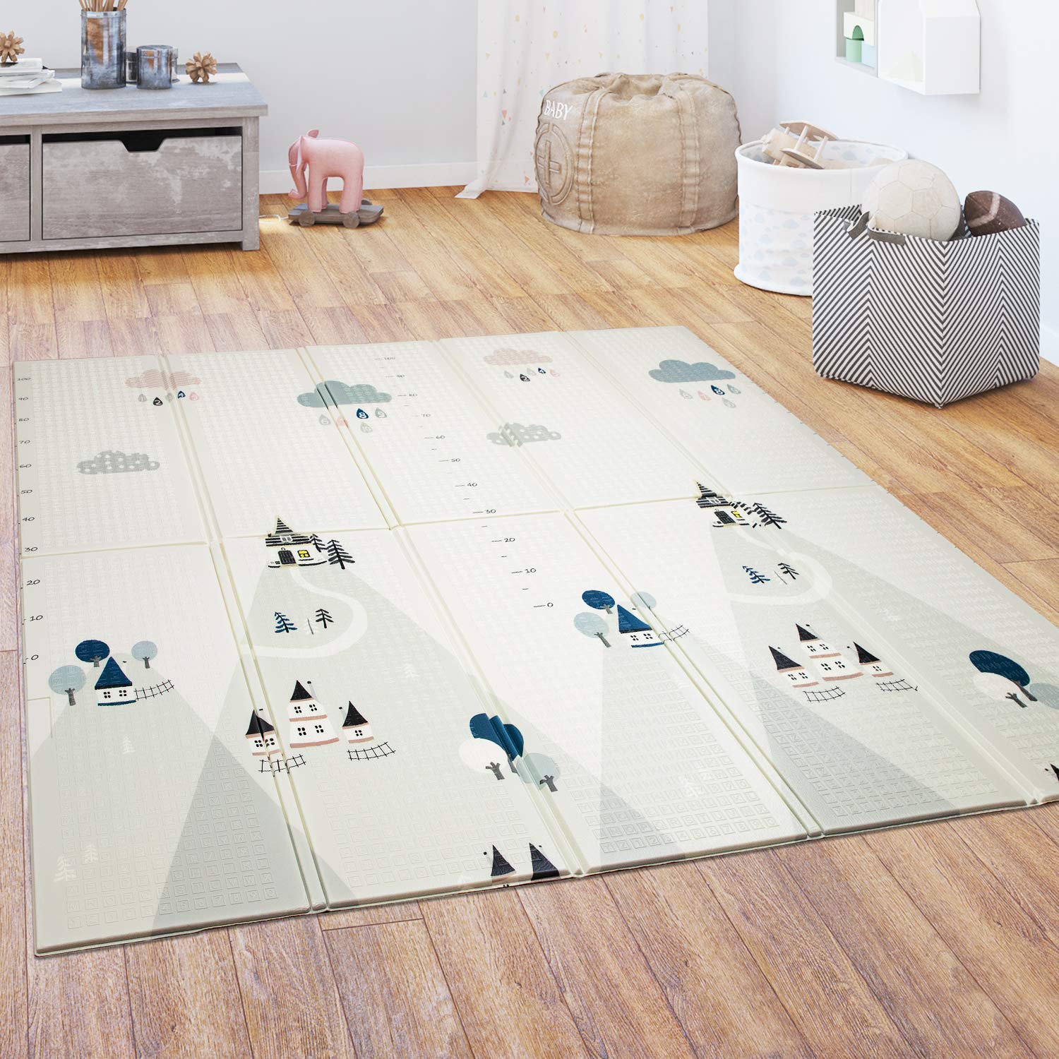 paco-home-spielmatte-krabbelmatte-180x200-cm-wei-tier-motiv-wendbar image 4