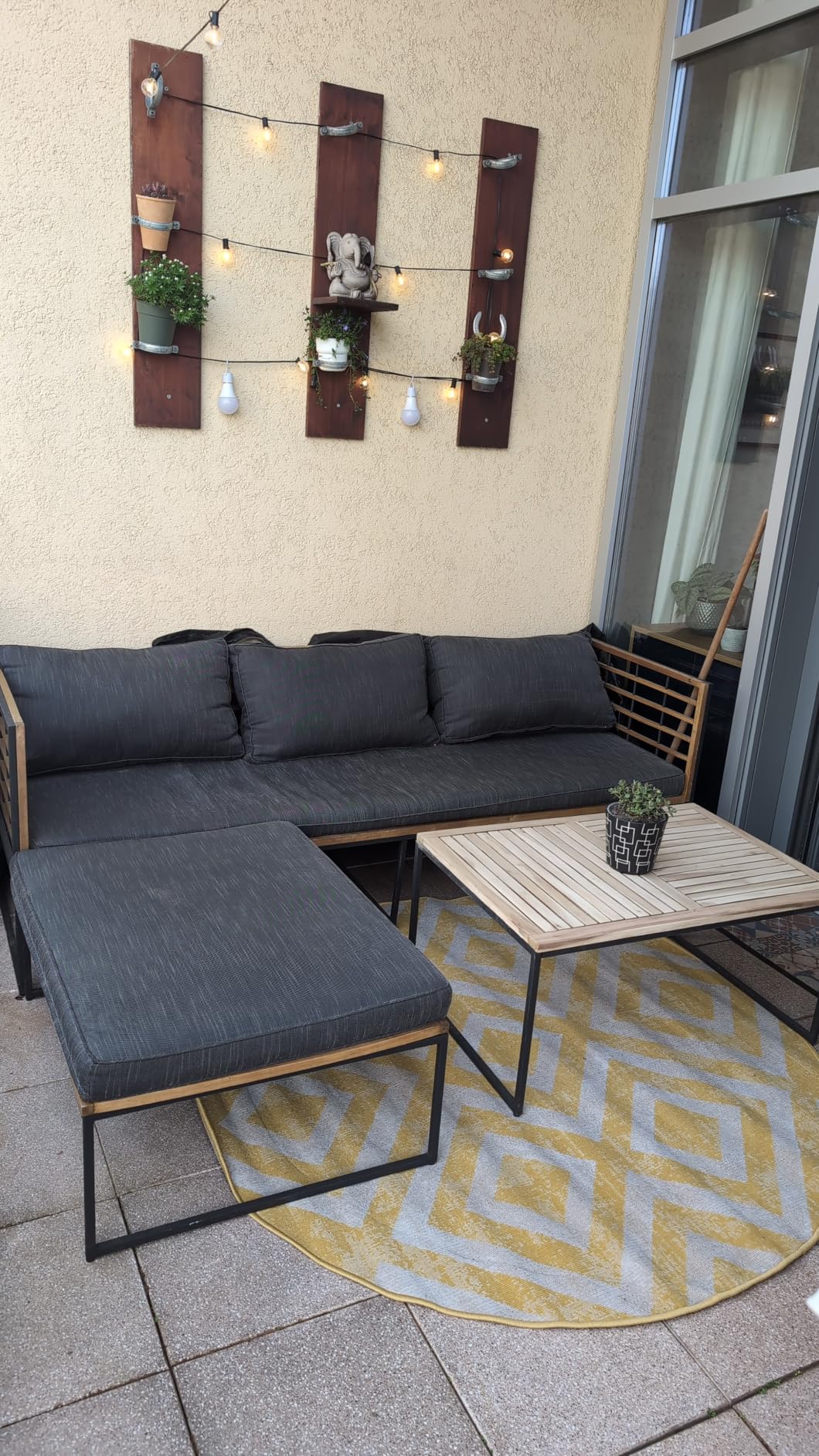 Schöner Outdoor-Teppich