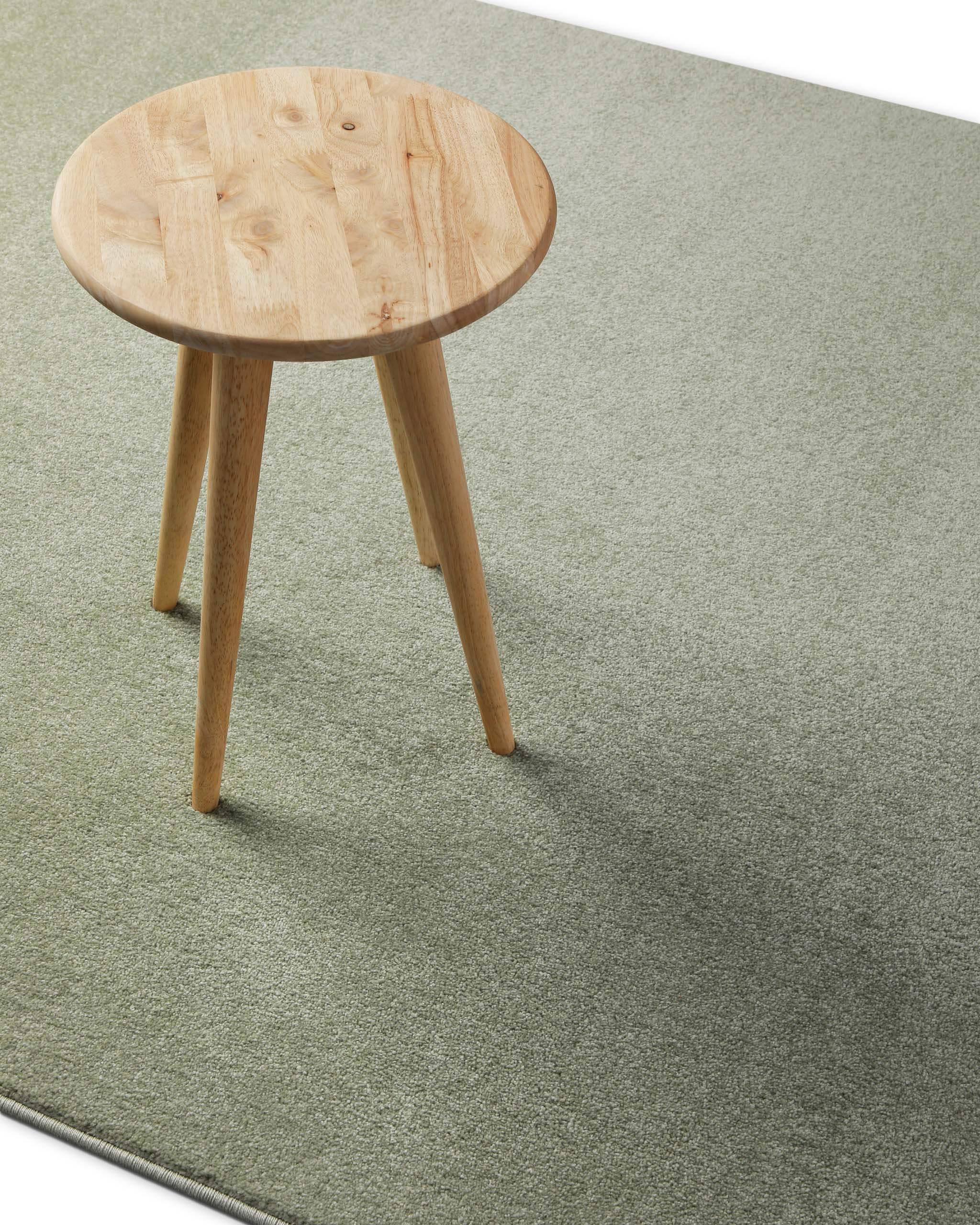 weconhome-basics-kurzflorteppich-freja-licht-gr-n-gewebt-15-mm-gesamth-he-skandi image 2