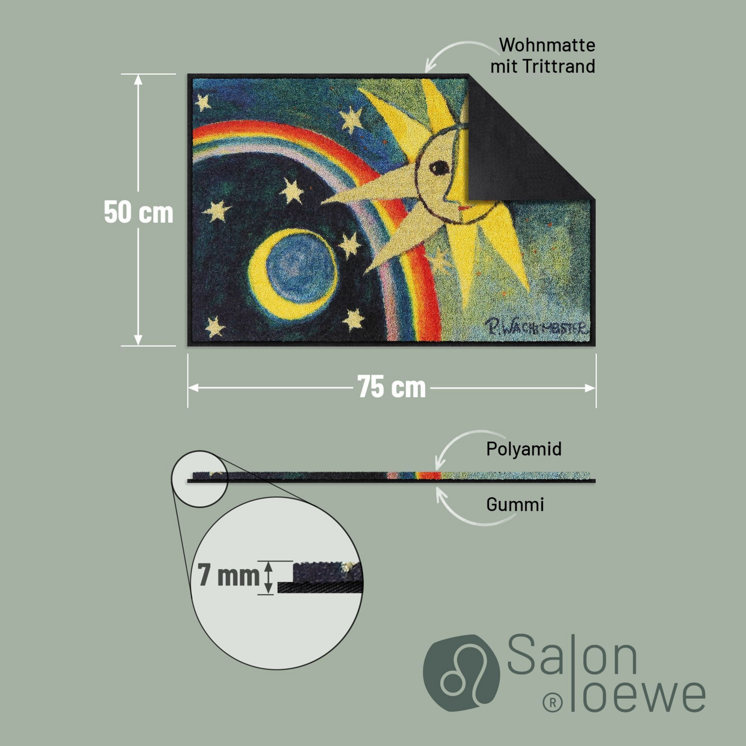 salonloewe-astrale-eingangsmatte-50-x-75-cm-waschbare-design-fu-matte-aus-der-co image 4