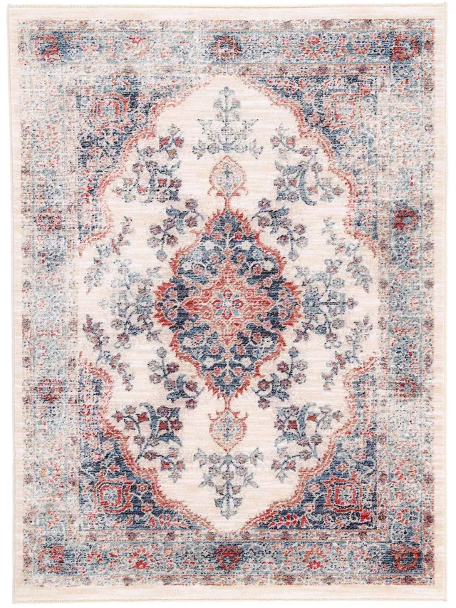 carpetfine-vintage-teppich-phoenix-creme-60x100-cm image 1