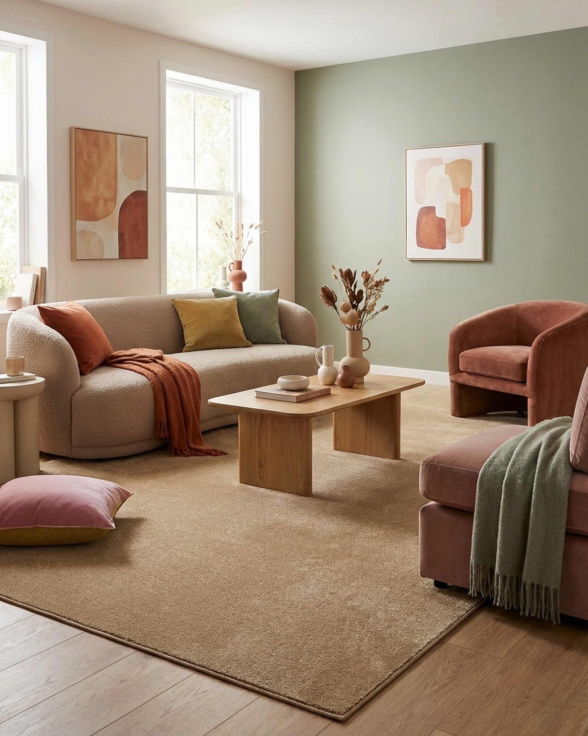 weconhome-montepulciano-kurzflorteppich-sand-beige image 2