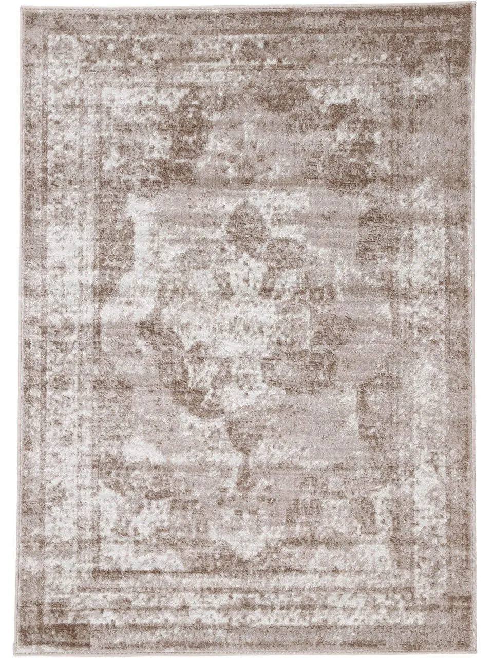 carpetfine-vintage-teppich-sol-hellbraun-80x150-cm-polypropylen image 1