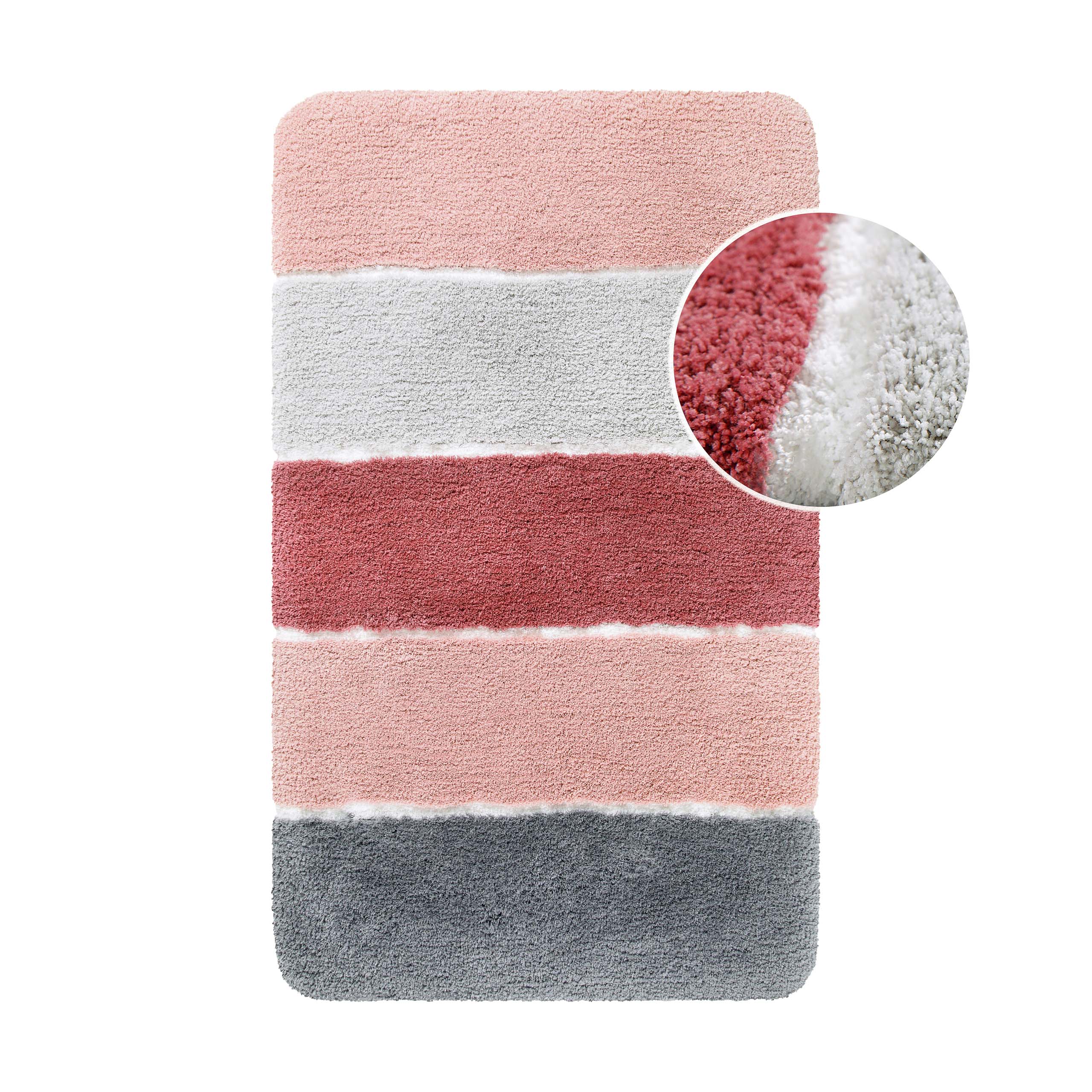 homie-living-rio-marina-badteppich-puder-rosa-streifen image 2