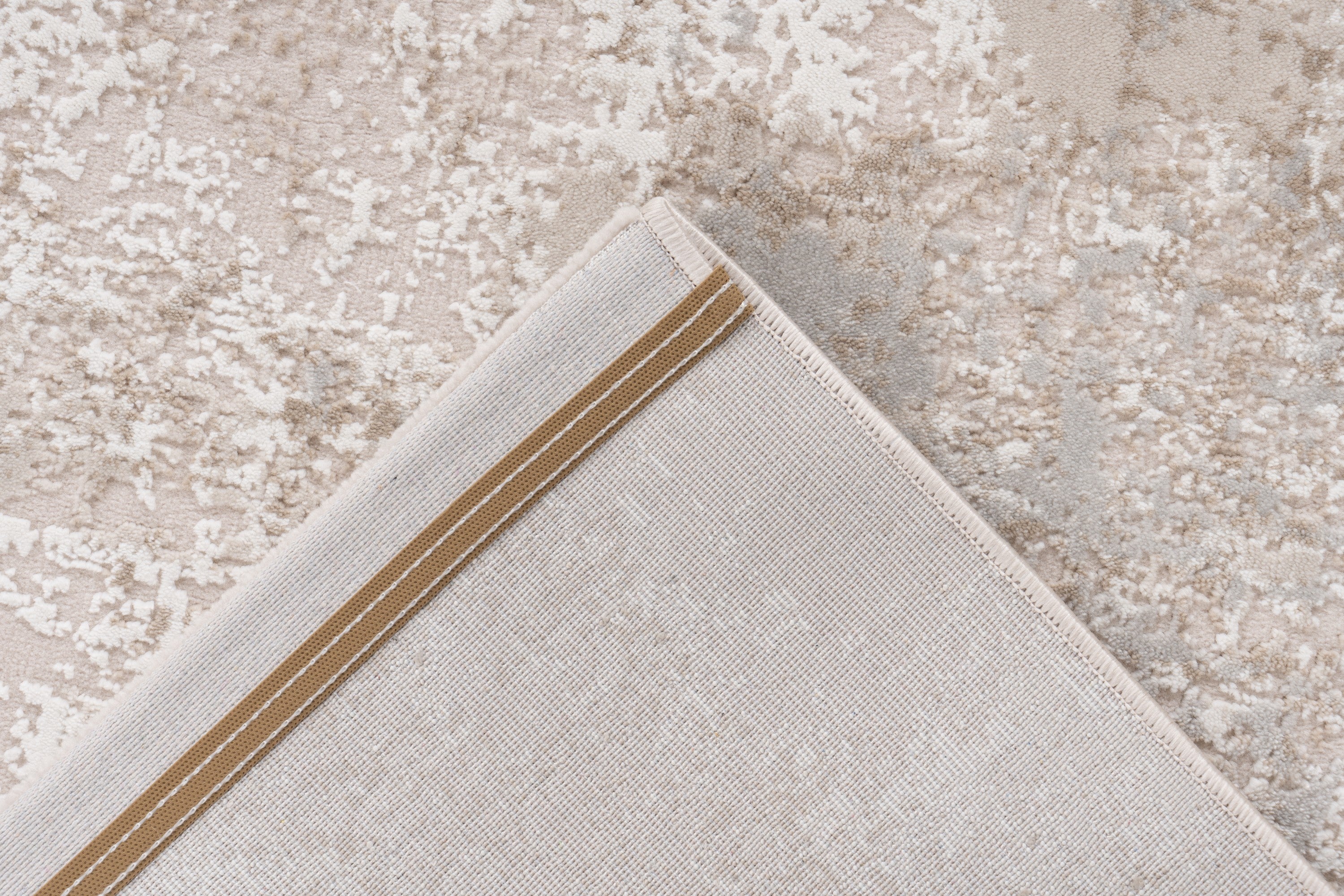 kayoom-cohesion-125-kurzflorteppich-11-mm-florh-he-2000-g-m-polypropylen-beige image 5