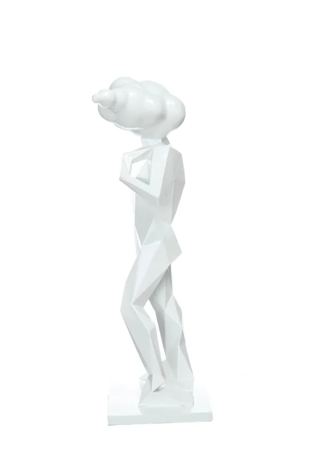 kayoom-skulptur-kenya-310-handgefertigte-deko-figur-aus-kunstharz-moderne-zeitlo image 1