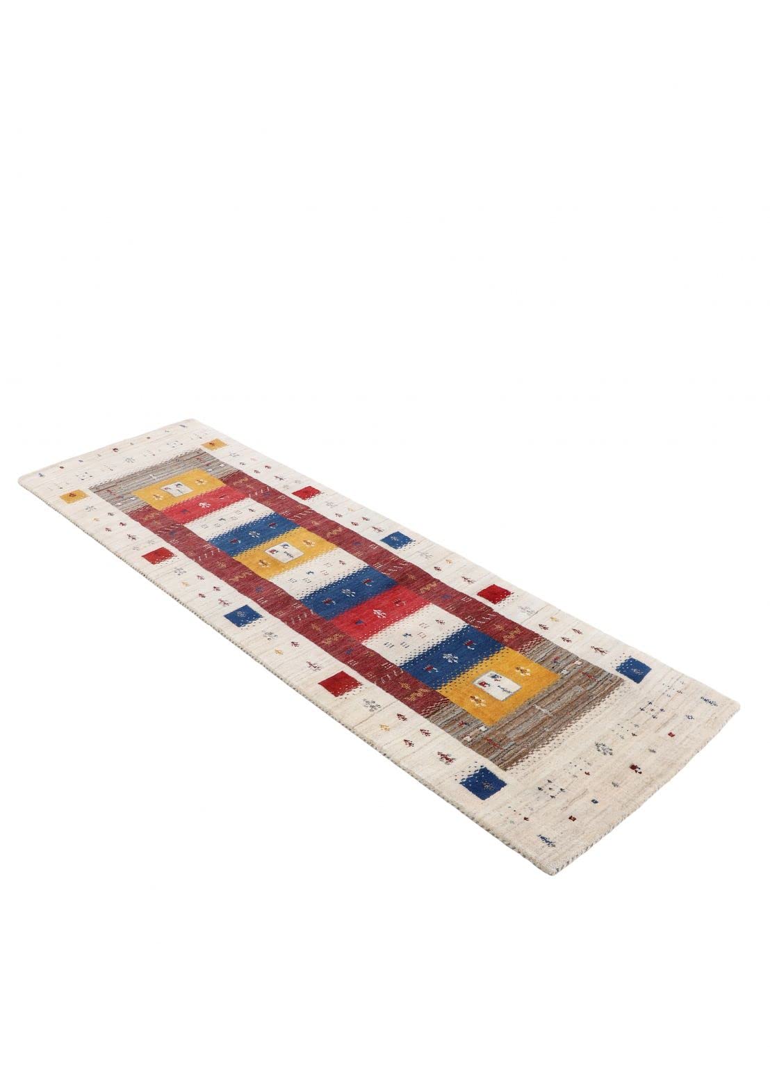 carpetfine-gabbeh-soni-l-ufer-80x300-cm-multicolor-wollteppich image 3