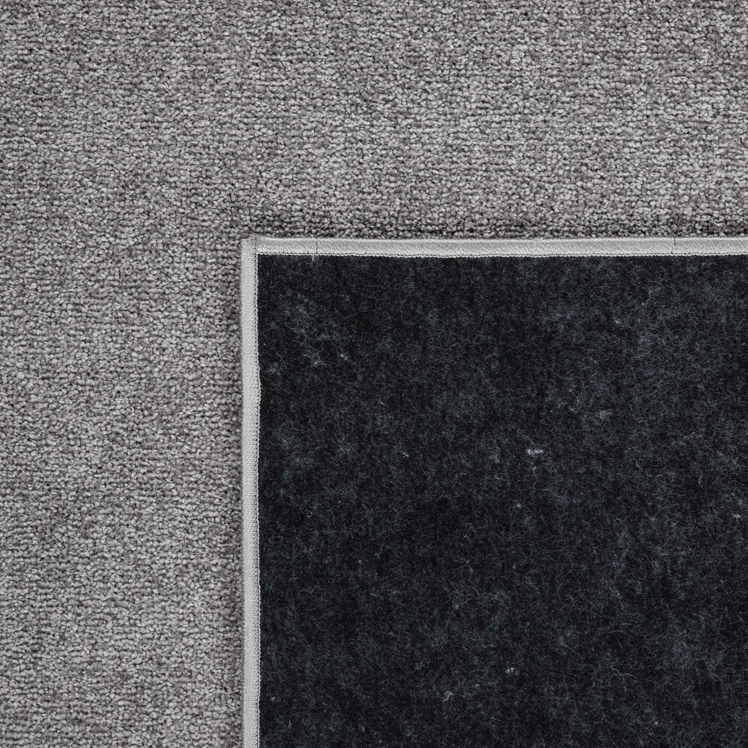 paco-home-metro-teppich-dunkel-grau-80x250-cm-kurzflor image 4