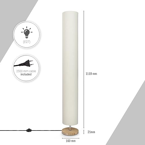 paco-home-stehleuchte-stoffschirm-e27-bambus-bodenlampe-uni image 7