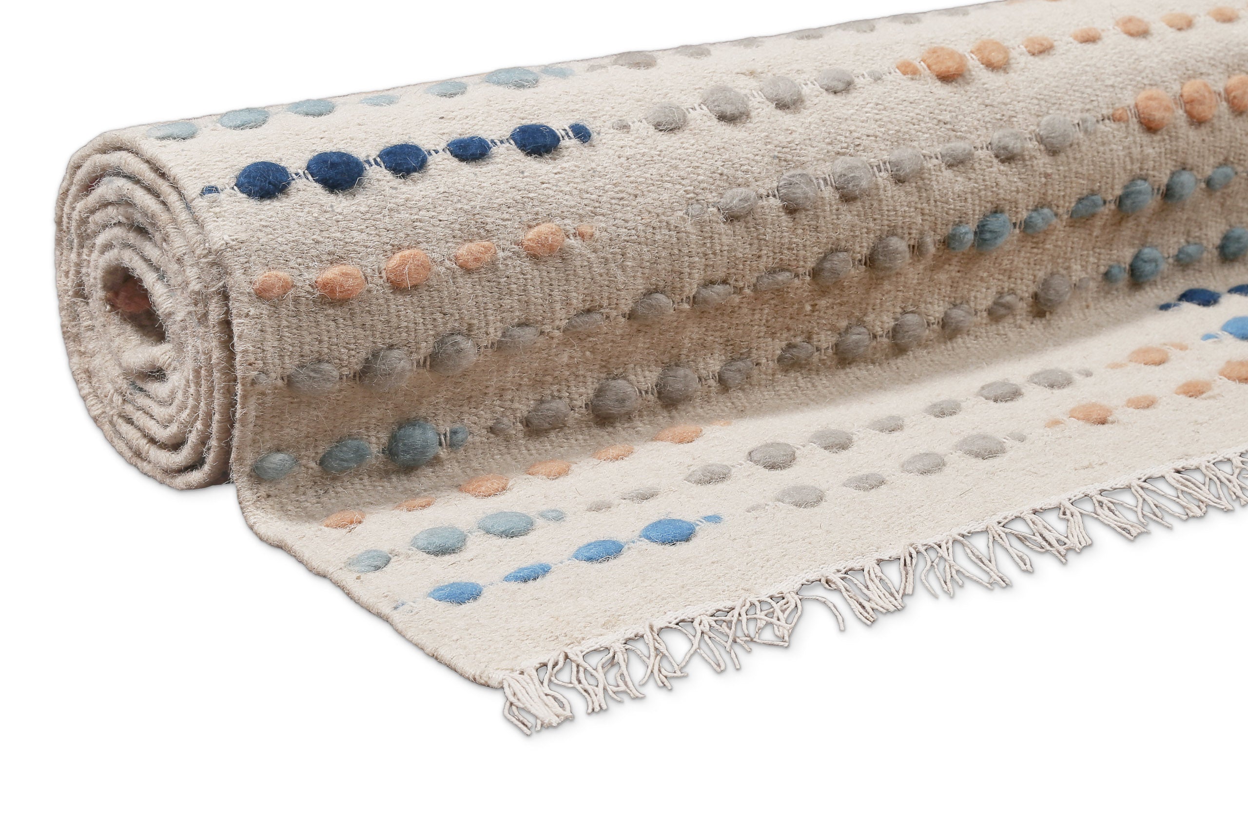 weconhome-maddie-wollteppich-creme-beige-punkte image 6