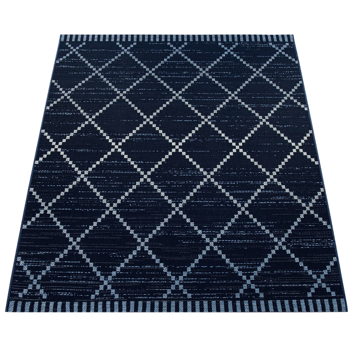 paco-home-aachen-in-outdoor-teppich-blau-wei-80x150-cm-flachgewebe image 5