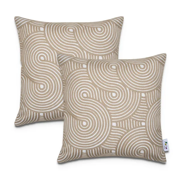 paco-home-kissenbezug-2er-set-deko-kissenh-lle-40x40-cm-100-baumwolle-getuftetes image 1