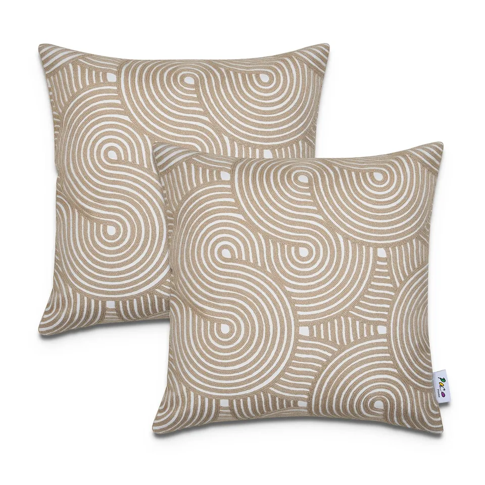 paco-home-kissenbezug-2er-set-deko-kissenh-lle-40x40-cm-100-baumwolle-getuftetes image 1