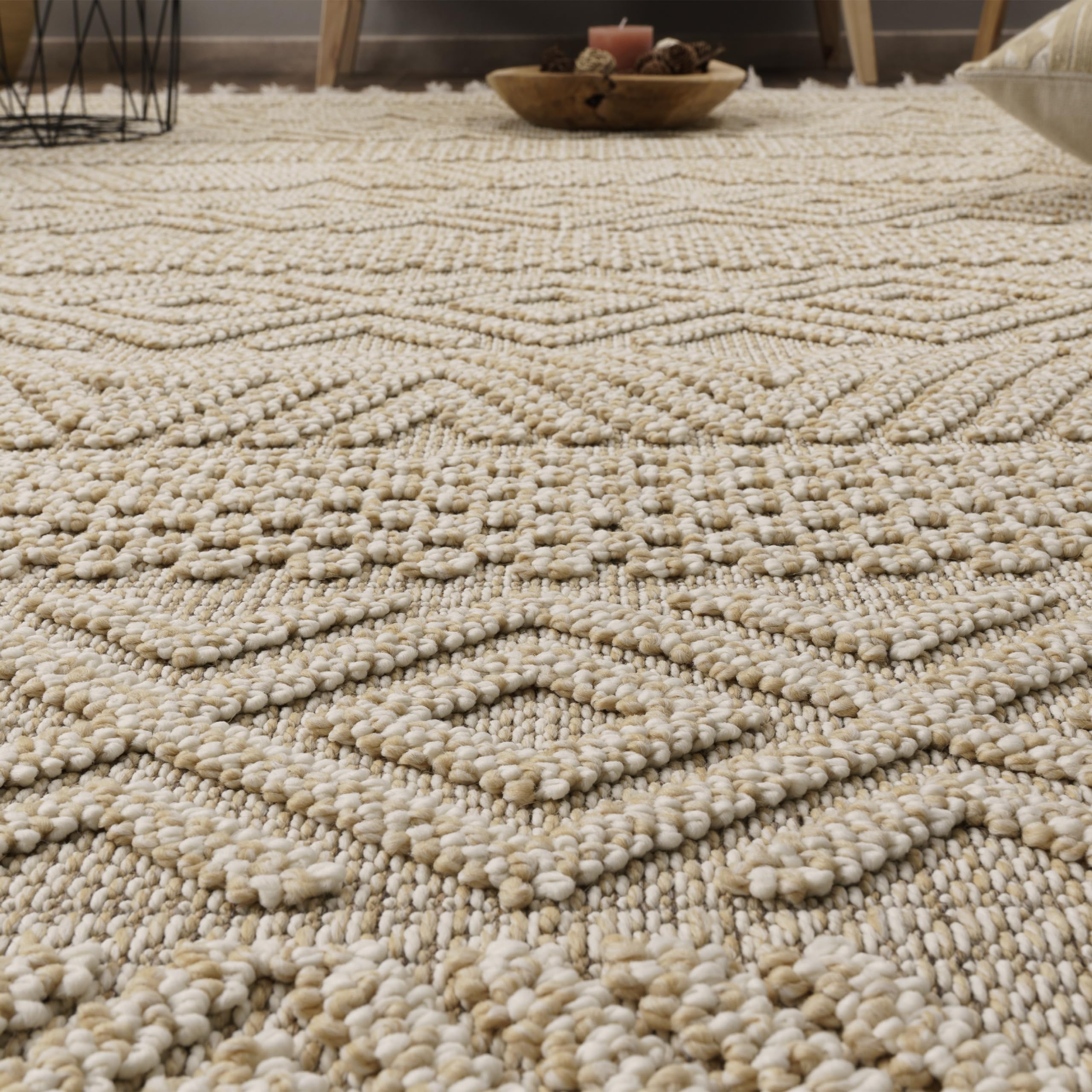 paco-home-teppich-wohnzimmer-kurzflor-skandinavisch-boho-geometrisch-120x160-cm- image 4