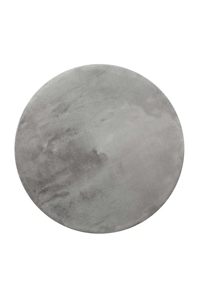 weconhome-homie-living-teppich-vita-rund-grau-kuschelig-flauschig image 1