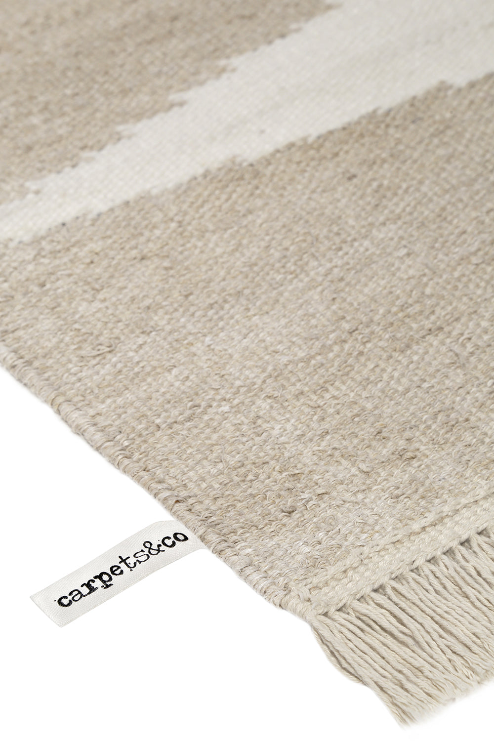 weconhome-kelim-teppich-smart-triangle-sand-beige-handgewebt-naturfaser image 3