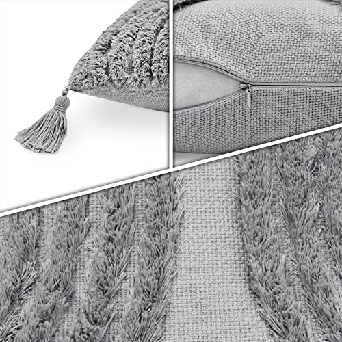 paco-home-boho-kissenbezug-mit-quastenfransen-single-grau image 8