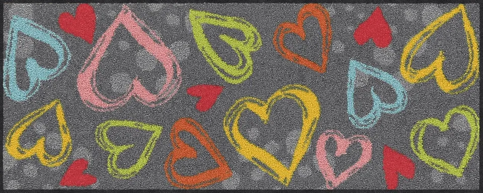 salonloewe-valentine-heartscolorful-minimatte-30-x-75-cm image 1
