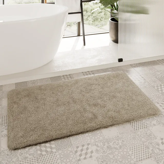 weconhome-homie-living-porto-azzurro-badteppich-hell-taupe-getuftet-waschbar-bei image 1