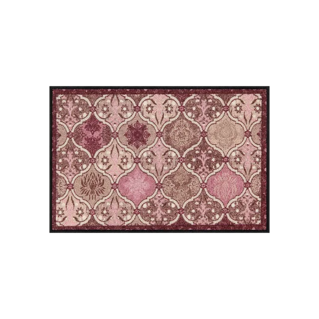 salonloewe-junis-rose-eingangsmatte-50-x-75-cm-ros-farbton-waschbar image 1