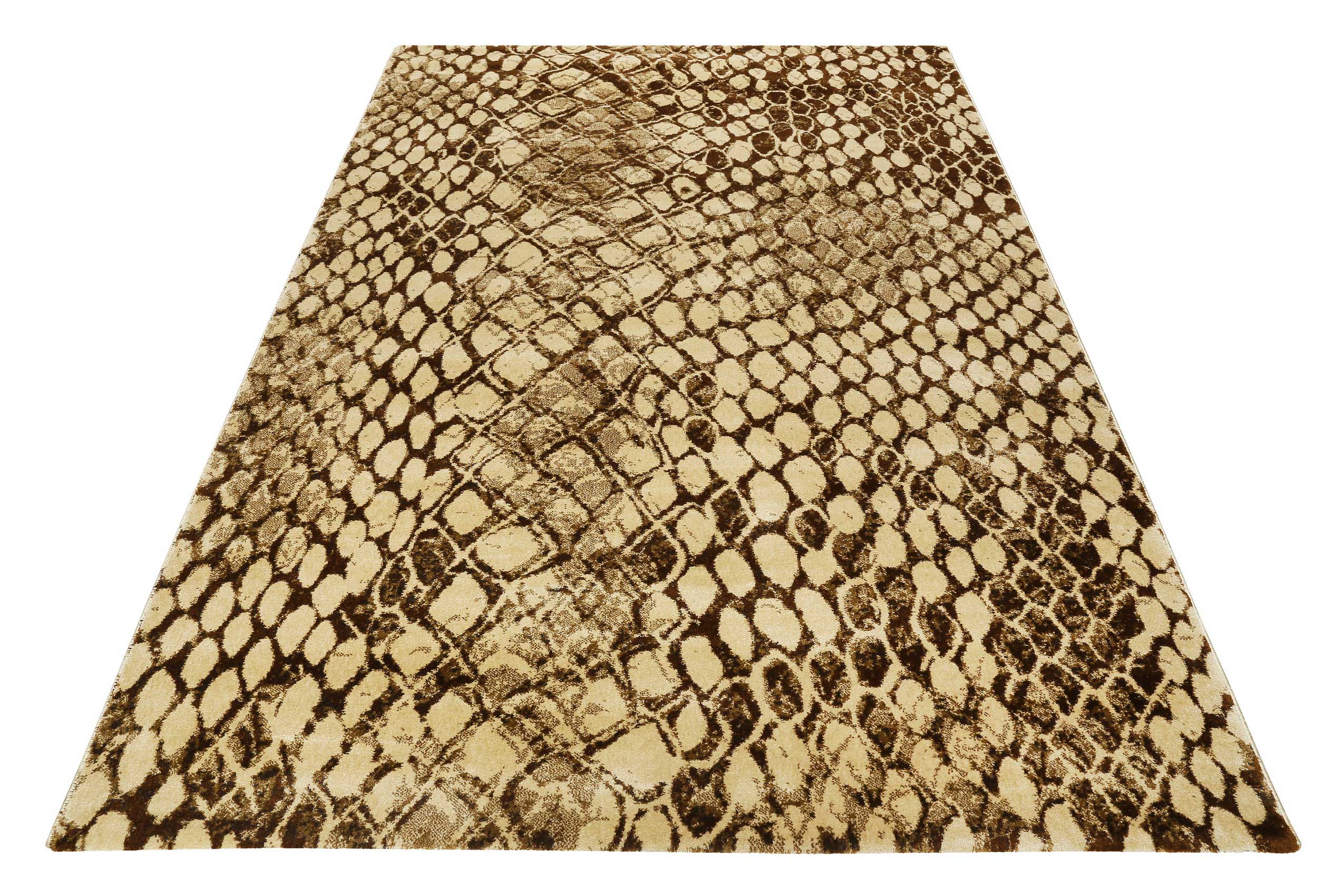 weconhome-teppich-snake-animal-print-beige-braun image 2