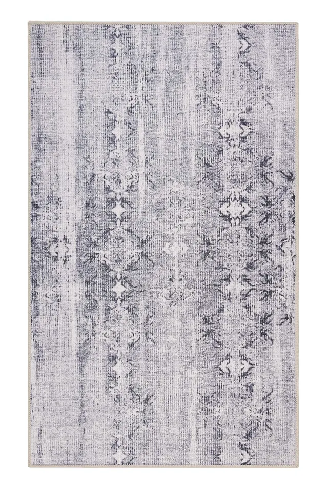 weconhome-badteppich-sydney-grau-aubergine-vintage-gewebt image 1
