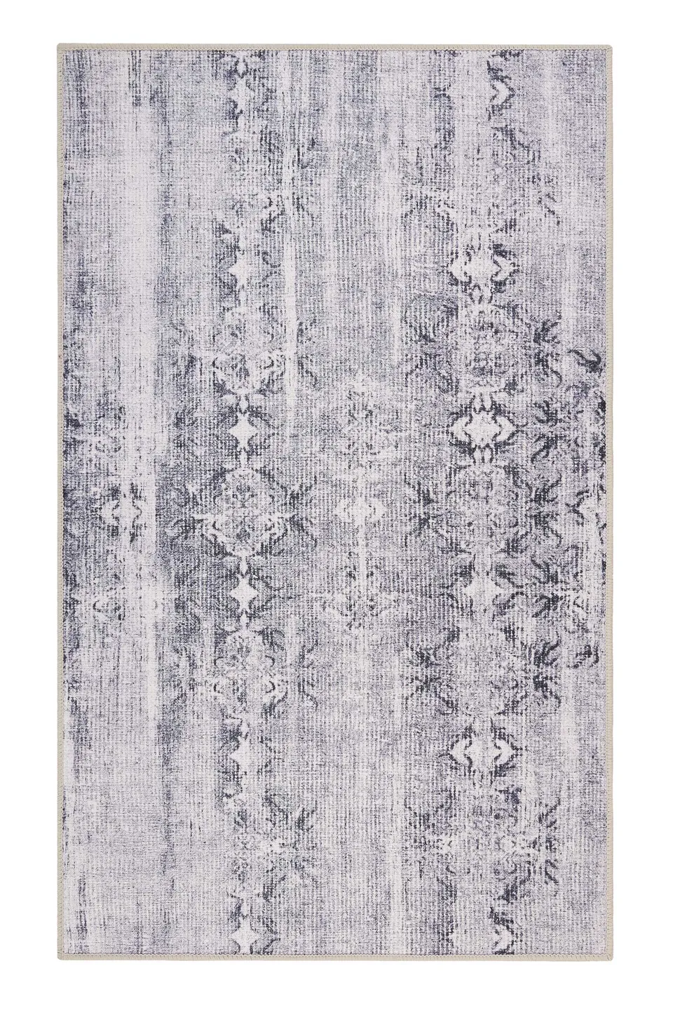 weconhome-badteppich-sydney-grau-aubergine-vintage-gewebt image 1