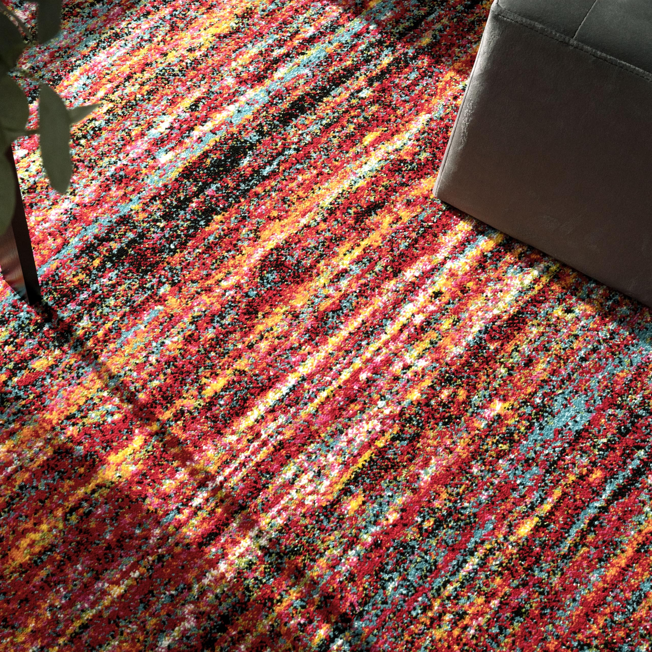paco-home-ethno-kurzflor-teppich-80x150-cm-bunt image 3